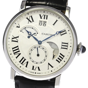 カルティエ CARTIER W1556368 ロトンド ドゥ カルティエ グランドデイト レトログラード 自動巻き メンズ _792399