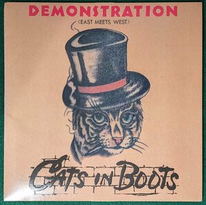 中古LP「DEMONSTRATION / デモンストレーション」CATS IN BOOTS / キャッツ・イン・ブーツ