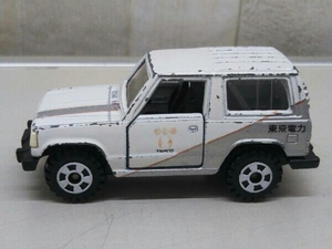 トミカ 1/60 No.69 MITSUBISHI PAJERO パジェロ 東京電力 TEPCO 日本製 箱なし