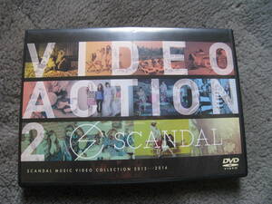スキャンダル　SCANDAL VIDEO ACTION2 DVD　中古！ 