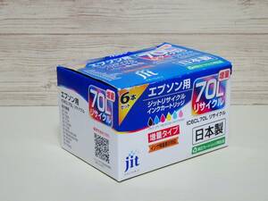 ☆EPSON用 JIT ジット（日本製）リサイクル 再生品 インクカートリッジ IC6CL70L 6色セット 送料350円☆