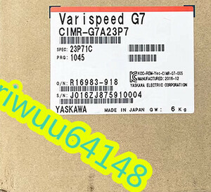 【保証付き】【送料無料】★新品！YASKAWA /安川電機 　CIMR-G7A23P7　インバーター 3.7KW 220V