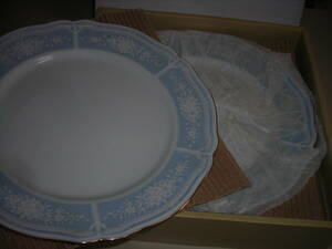 R4 04★Noritake　ノリタケ　レースウッドゴールド　食器　大皿 約27cm ディナープレート 5枚セット　