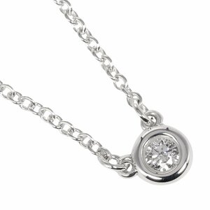 ティファニー TIFFANY&Co. バイザヤード ネックレス 約1.6g シルバー925 ダイヤモンド【I201823089】中古