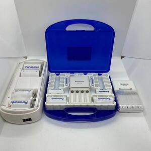 a*★中古品　Panasonic エネループ 充電器セット BQ-CC25 BQ-CC08 BQ-CC53 単1 単4 スペーサ セット★