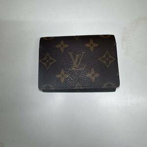 【TM0424】LOUIS VUITTON Lv ルイ・ヴィトン カードケース メンズ レディース ファッション小物 服飾小物 コレクション