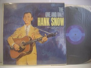 ● 輸入USA盤 LP HANK SNOW / THE ONE AND ONLY ハンク・スノウ カントリー 1962年 RCA CAMDEN CAL-722 ◇r60315