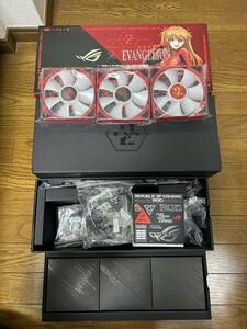 【即決】箱、付属品、限定ファンのみ ASUS ROG Ryujin III 360 ARGB EVA-02 Edition エヴァンゲリオンコラボ