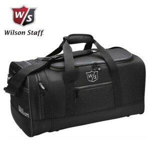 【新品未使用タグ付き】Wilson Staff-ウィルソン スタッフ/ボストンバッグ WSG-102BB ブラック/ゴルフ