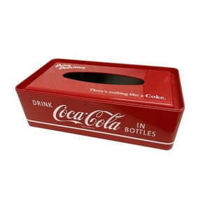 送料510円　NEW Coca-Cola ティッシュケース Drink　コカ・コーラ