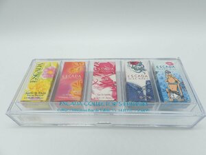 ■【YS-1】エスカーダ ESCADA 箱ミニ香水 4ml5点セット まとめ■IBIZA HIPPIE ISLAND KISS SEXY GRAFFITI TROPICAL他【同梱可能商品】■