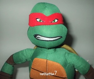 ☆Teenage Mutant☆Ninja Turtles☆☆Ninja Turtles☆Raphael☆ミュータント・ニンジャ・タートルズ☆ラファエル☆ぬいぐるみ☆忍者