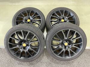 純正FIATフィアット アバルト595 7J17インチET38PCD98 4穴 PIRELLI P ZERONEROピレリ リーゼロネロ 205/40