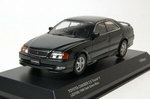 ☆京商（ Kyosho） 1/43 TOYOTA CHASER トヨタ チェイサー2.5 Tourer V (JZX100) 1998　(ダーク グリーン マイカ)