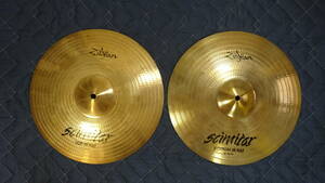 ⑦　zildjian Scimitar　１４インチ　hihat 上下セット