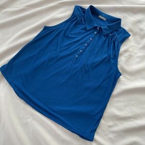 211213 GUジーユー ノースリーブシャツ サイズM ブルー