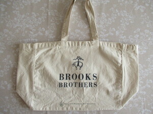 【良品】◆Brooks Brothers ブルックス・ブラザーズ 　◆キャンバス トートバッグ 　◆A4 B4収納