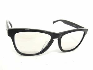 1円 ■美品■ OAKLEY オークリー OO2039-06 サングラス メガネ 眼鏡 レディース メンズ ブラック系 AW4259