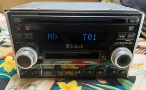 AUX2系統入力仕様 デジタル出力付 Bluetooth5.0使用可 PF-4025I CDMD AUX×2 McIntosh スバルOP 日本製 マッキントッシュ 汎用化改造済 635