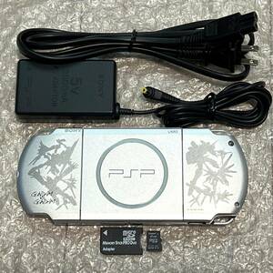 〈動作確認済み〉PSP-3000 本体 ガンダムVSガンダム プレミアムパック＋メモリースティック＋充電器 PlayStation Portable 薄型