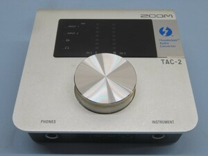 ■ZOOM TAC-2 オーディオインターフェイス ズーム オーディオインターフェース 取扱説明書 元箱付き 94149■！！