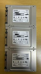 3個セット　TOSHIBA SSD 128GB THNSNC128GCSU SATA