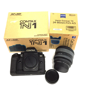 1円 CONTAX N1 Carl Zeiss Vario-Sonnar 3.5-4.5 24-85mm T＊ 一眼レフ オートフォーカス フィルムカメラ 光学機器