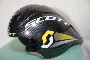 SCOTT スコット TIMETRIAL RC タイムトライアル TT 自転車 ロードバイク ヘルメット カーボン柄 S位*GIROOGKKABUTOLAZERMOSTROMET