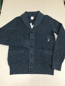 ●ＧＡＰ●新品●ニット●Ｌ●コットン・カーディガン●紺●ギャップ●3-2