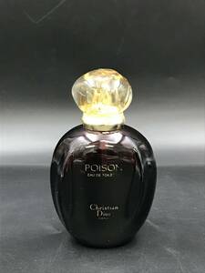 1127-07◆Christian Dior POISON プワゾン 香水 EAU DE TOILETTE クリスチャン ディオール 中古品