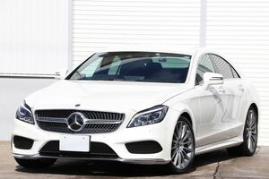 ◆記録簿/2015y/後期/Mベンツ/CLS220d/BlueTEC/AMGライン/軽油/レーダーセフティ/LEDヘッド/革/HDDナビ・TV/D車/検R6.9/実走行/修復歴無◆