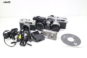 O4w39 カメラおまとめ Nikon MINOLTA KONICA YASHICA 動作未確認 60サイズ