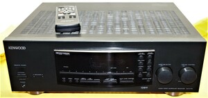 A&P●KENWOOD　KRV770　AM/FMチューナー付きAVセンター　リモコン付属（中古）（送料着払）