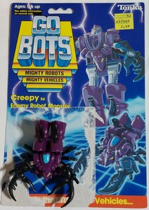 1円スタート ゴーボッツ版 旧マシンロボ デビルインベーダー ギルディス クリーピィ Creepy GOBOTS バンダイ BANDAI 正規米国版 中古