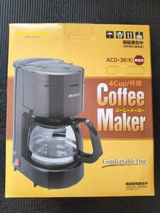 【Abitelax】Caffee　Maker　コーヒーメーカー 4杯分（未使用品）　ACD-36K