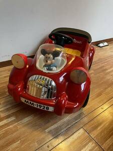 引き取り希望　ミッキーマウス MM クラシック1号 ビンテージ 乗用玩具 ペダルカー プラスワン　ディズニー