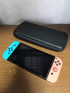 ジャンク品 任天堂 Nintendo Switch(ニンテンドースイッチ) 本体 & ケース セット 初期化済 