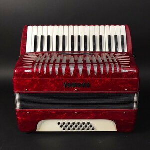 ER0202-16-3 YAMAHA アコーディオン 130291 ヤマハ レッド 楽器 鍵盤楽器 器材 音出しOK 120サイズ