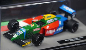 ●40　ベネトンB190　ネルソン・ピケ　1990　　　F1マシンコレクション1/43デアゴスティーニ 模型のみ