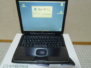 中古「Macintosh powerbook G3(14.1TFT/233MHz/2GB HDD)」動作品　おまけ付き