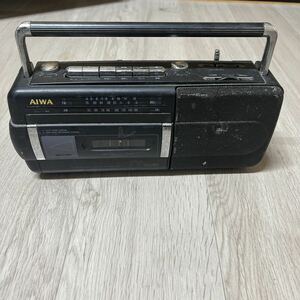 AIWA ミニラジカセ RM-11 アイワ カセットテープ FM/AM