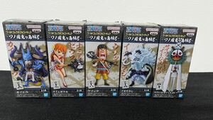 ワンピース ワールドコレクタブルフィギュア 鬼ヶ島編8 全5種 カイドウ　ナミ　ウソップ　イヌアラシ　サイファーポールイージスゼロ