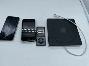 ジャンク　Apple iPhone 3g 5sUSB SuperDrive iPod レトロ