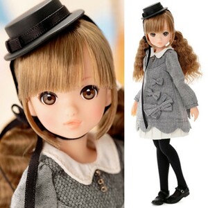 新品未使用●極美品●フルセット●ruruko ae[A line]リボンのワンピース●momokodoll momoko doll モモコドール リカちゃんキャッスル 即決