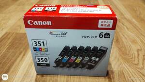 ■【P350】キャノン　純正インク　BCI-351＋350