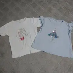 グローバルワーク&しまむら130女の子Tシャツ