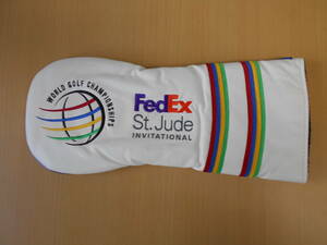 ■PGA TOUR　WGC　FedEx　St.Jude招待　ドライバー用　ホワイト　新品■