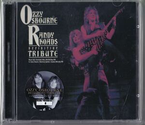 【ステレオSBD】【ランディ・ローズ】 OZZY OSBOURNE / DEFINITIVE TRIBUTE 1981 (プレス2CD +SIX STRING GOD) オジー・オズボーン