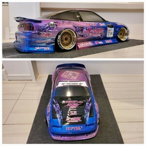 【即決・未走行】ボディのみ D-MAX 180SX DRIFT SPEC 1/10 SHIBATA シバタ R31 HOUSE 