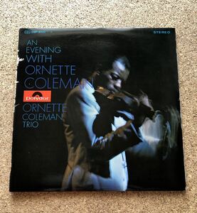 ORNETTE COLEMAN オーネット コールマン ／ An Evening with Ornette Coleman　 LPレコード
